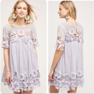 Anthropologie Holding Horses Magnolia‎ Dress in Lilac 6